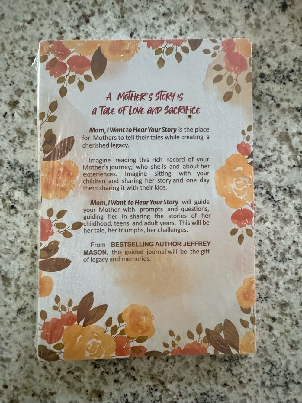 Mom! I Want to Hear Your Story - Guided Journal 💗 Elderly Gift + Activity - Picture 2 of 2